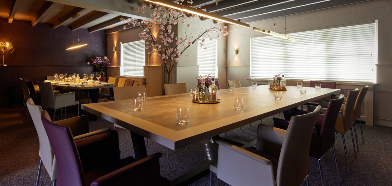 bosrijk vergaderen in Tilburg bij Auberge du Bonheur