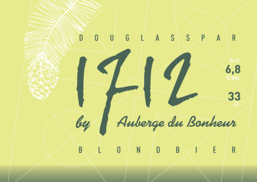 Etiket 1712 blondbier